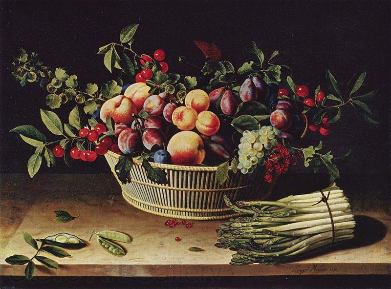 Louise Moillon Apfel und Melonen